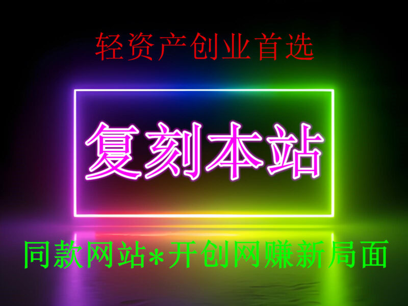 搭建同款网站 日入1000+-项目网