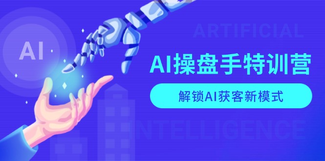 AI-操盘手特训营，解锁AI获客新模式，全面掌握AI商业应用与提示词技巧-项目网
