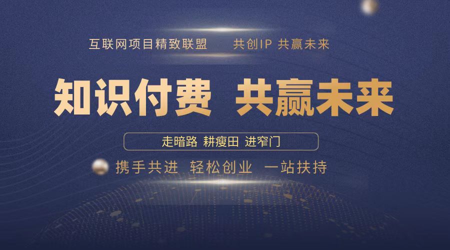 2025年 如何通过 “知识付费” 卖项目月入十万、年入百万，布局2025与…-项目网
