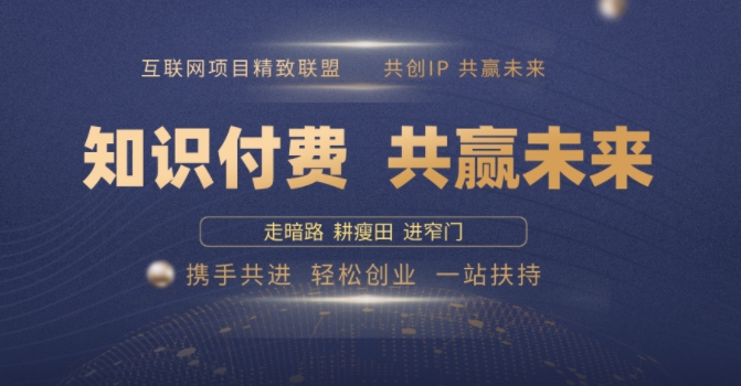 别人苦寻无果，为何他们靠知识付费卖项目 2025 年轻松年入100个?【揭秘】-项目网