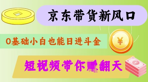 最新京东短视频带货代运营秘籍，轻松躺挣【揭秘】-项目网