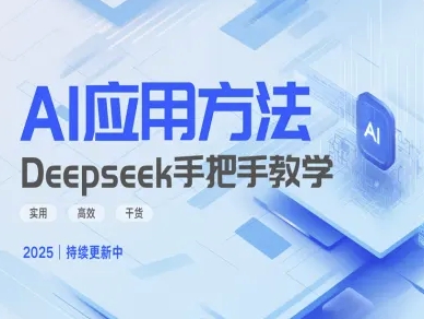 Deepseek实际应用技巧—手把手教学版，实用高效干货-项目网