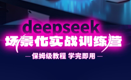 一舟老师·deepseek场景化实战训练营-项目网