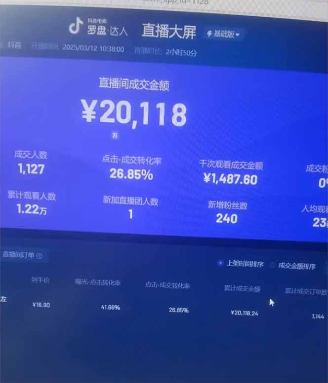 图片[3]-日赚6000+！抖音小时达Ai无人直播躺赚新风口，0门槛吃官方亿级流量！-项目网