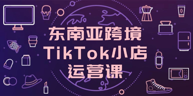 东南亚跨境TikTok小店运营课，掌握店铺设置与流量转化核心技巧-项目网