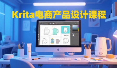 大梦老师·Krita电商产品设计课程-项目网