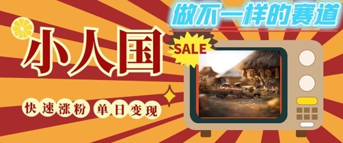 DeepSeek+绘图+视频制作小人国微观视频，小白轻轻松松上手，条条爆款，条条变现，单日就能收益-项目网