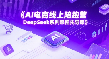 AI电商线上陪跑营，DeepSeek系列课程先导课-项目网