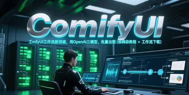 ComfyUI工作流新突破，用OpenAI三模型，批量出图(保姆级教程+工作流下载-项目网