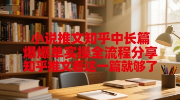 小说推文知乎中长篇爆单实操全流程分享，知乎推文看这一篇就够了-项目网