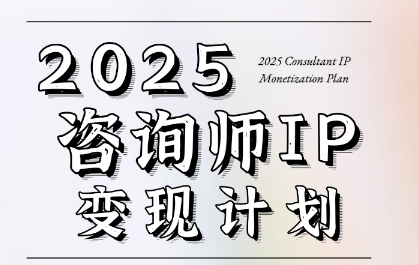 7天构建咨询师变现系统，2025咨询师IP变现计划训练营-项目网