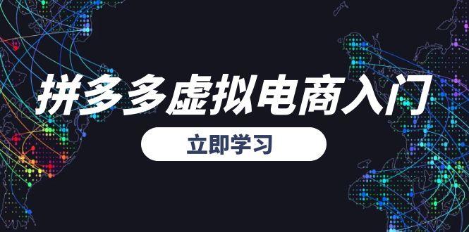 拼多多虚拟电商入门，精准选品方法论，无货源模式起盘技巧-项目网