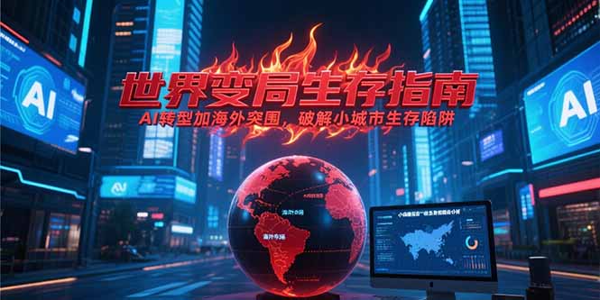 付费文章《世界变局生存指南，AI转型加海外突围，破解小城市生存陷阱》-项目网