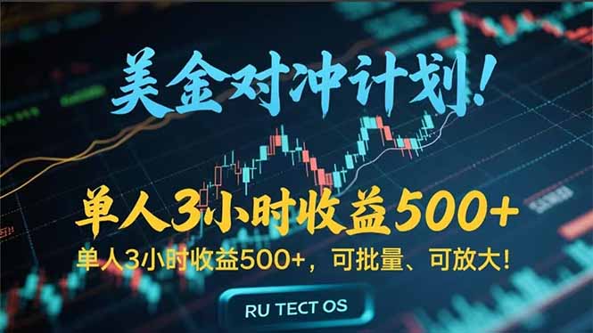 长久稳定的撸美金项目，平均3小时收入 500+，可公司实地考察实地操作！-项目网