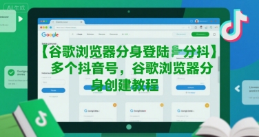 谷歌浏览器分身登陆多个抖音号，谷歌浏览器分身创建教程-项目网