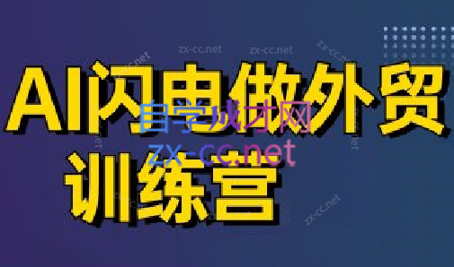 大卫·AI闪电做外贸训练营(更新7月)-项目网
