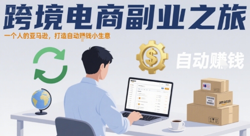 跨境电商副业之旅，一个人的亚马逊，打造自动賺钱小生意-项目网