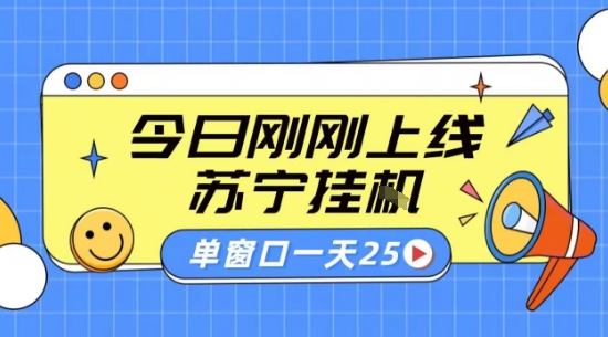 苏宁全自动采集挂G项目 稳定可批量 单窗口收益30+ 附教程【揭秘】-项目网