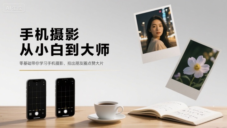 手机摄影从小白到大师，零基础带你学习手机摄影，拍出朋友圈点赞大片-项目网