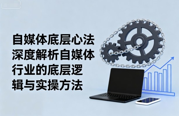 自媒体底层心法，深度解析自媒体行业的底层逻辑与实操方法-项目网