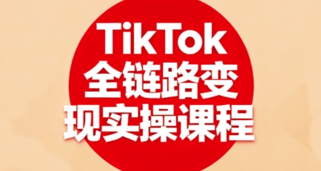 TikTok全链路变现实操课程，全方位助力学员掌握TK变现技能-项目网
