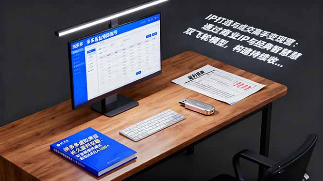 IP打造与成交高手变现营:通过商业IP+经典智慧双飞轮模型 构建持续收钱系统-项目网