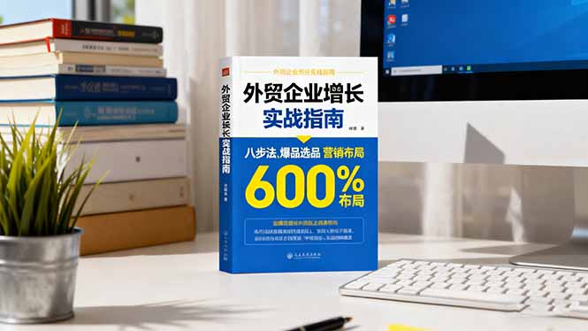 外贸企业增长实战指南，八步法、爆品选品、营销布局，业绩增长300%-项目网