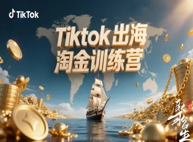 Tiktok出海淘金训练营，跨境电商TK实战变现-项目网
