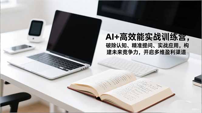 AI+高效能实战训练营，破除认知、精准提问、实战应用，构建未来竞争力，开启多维盈利渠道-项目网