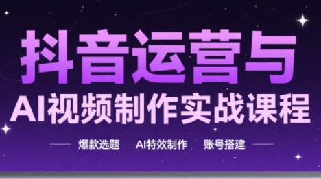 高姐·AI+运营玩转抖音(更新)-项目网