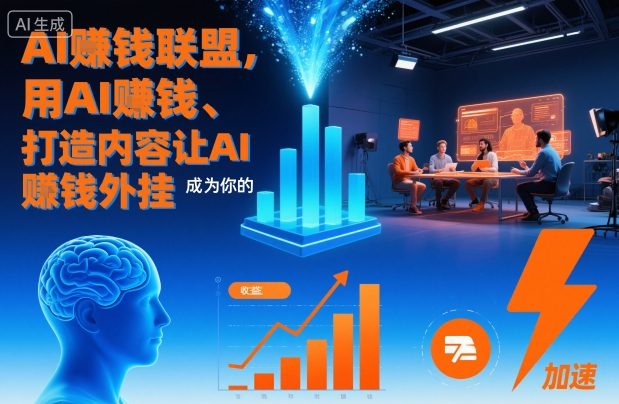 AI賺钱联盟，用AI賺钱、打造内容让AI成为你的賺钱外挂-项目网