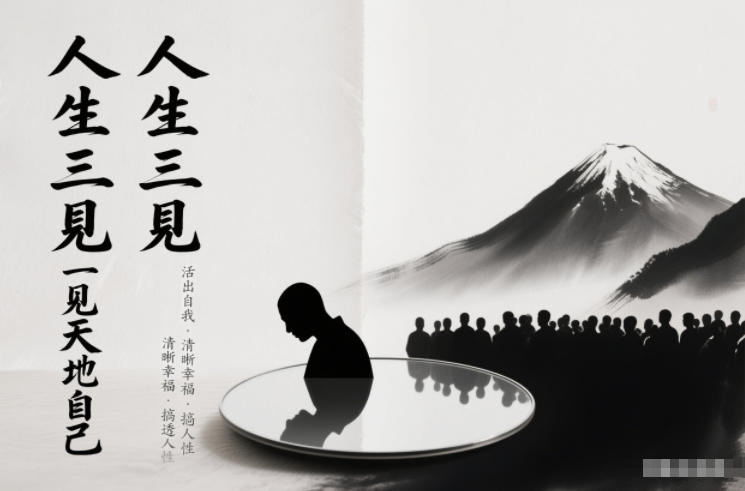 人生三见一见天地见众生见自己，活出自我拥有清晰幸福人生，搞透人性-项目网