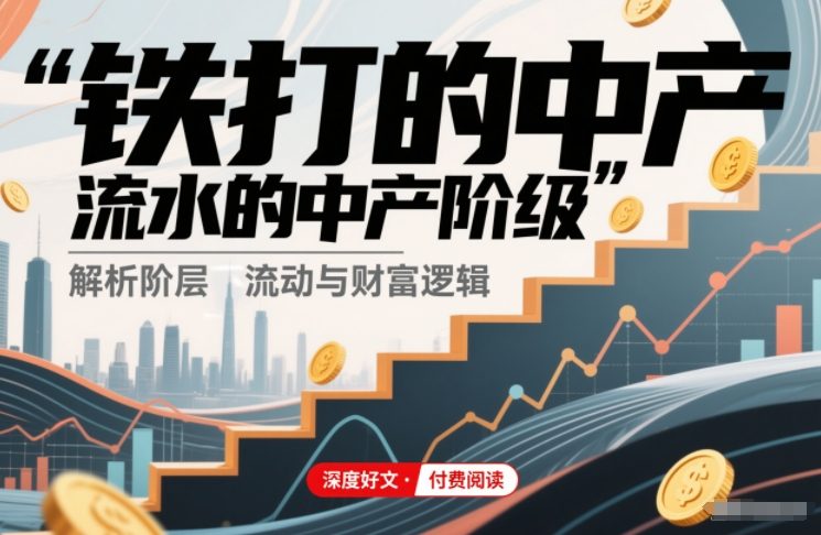 付费文章：铁打的中产，流水的中产阶级-项目网