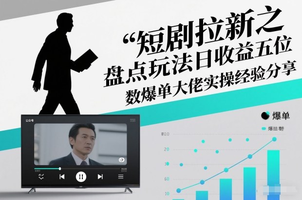 短剧拉新之盘点玩法日收益五位数爆单大佬实操经验分享-项目网