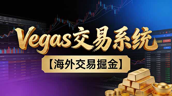 【普通人也可以成为操盘手第二期】Vegas交易技术+聪明软件，日赚50-100U-项目网