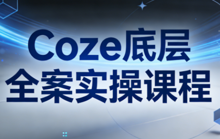 华仔·Coze底层全案实操课程-项目网