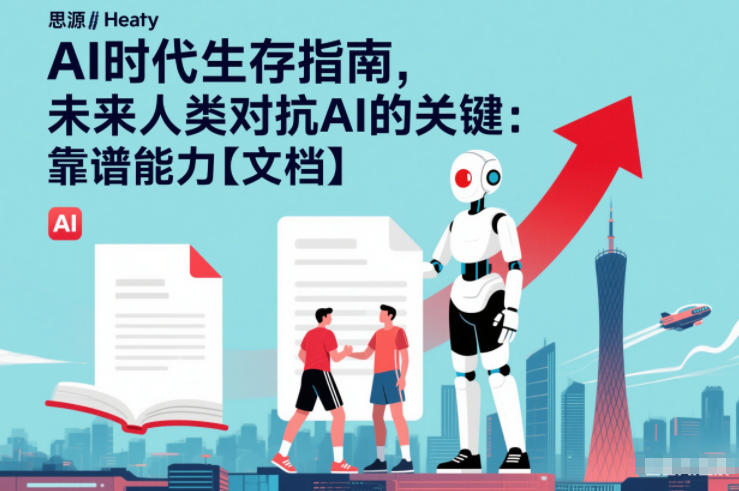 AI时代生存指南，未来人类对抗AI的关键：靠谱能力【文档】-项目网