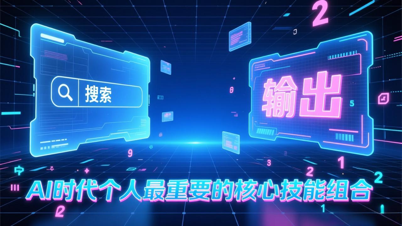 付费文章：AI时代个人最重要的核心技能组合：“输出能力”和“搜索能力”-项目网