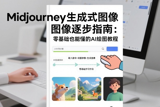 Midjourney生成式图像逐步指南：零基础也能懂的AI绘图教程-项目网