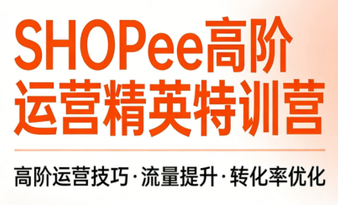 梦凡老师·Shopee虾皮高阶运营课程-项目网