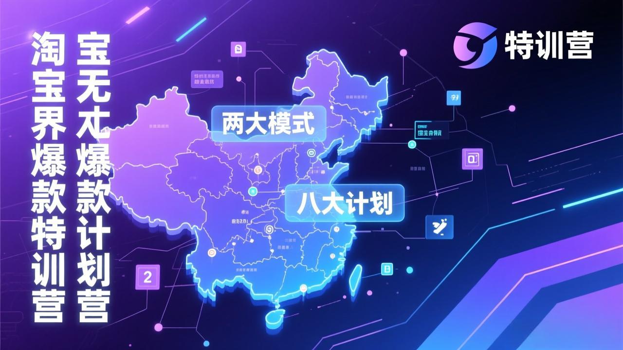 淘宝无界爆款训练营：2026年1月杭州线下高端集训课，3天构建两大模式八大计划体系-项目网