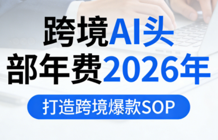 跨境AI头部年费2026年，打造跨境爆款SOP-项目网