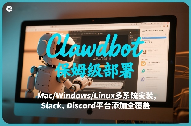 Clawdbot保姆级部署，从入门介绍、Mac/Windows/Linux多系统安装，到Slack、Discord平台添加全覆盖-项目网