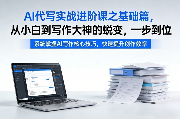 AI代写实战进阶课之基础篇，从小白到写作大神的蜕变，一步到位【揭秘】-项目网