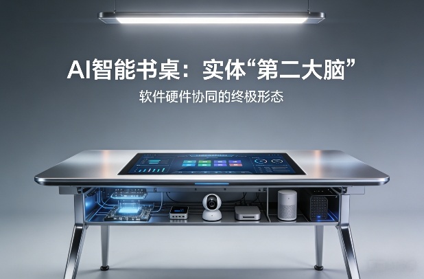 AI智能书桌搭建，构建你的实体“第二大脑”，软件硬件协同的终极形态-项目网